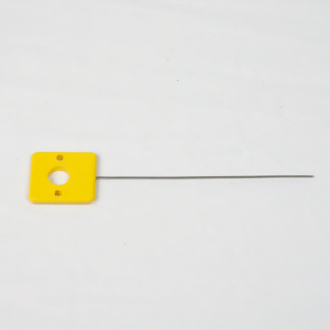 Pointer needle for the lever arm