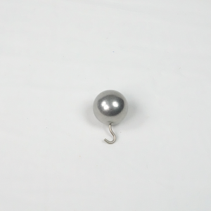 Metal balls with hook – silver